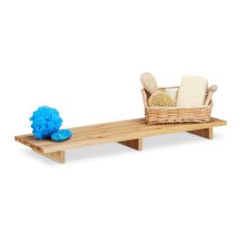 Полиця для ванни Relaxdays Бамбук 70 см