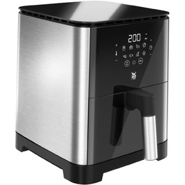 Фритюрниця гарячого повітря WMF Multi Taste Airfryer 1550 Вт, 4,6 л, 8 програм, чорна — для здорового смаження, сушіння, грилювання, для 2-4 осіб
