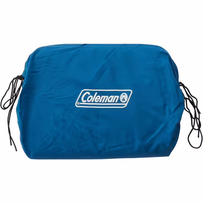 Coleman Air Bed Extra Durable Single/Double Bed, Camping Bed, Flocked Single/Double Air Bed, Inflatable Air Mattress, Stable and Durable Comfort Bed for Indoor and Outdoor Use Single