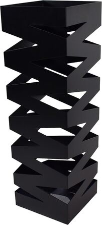 Сумка-стійка для парасольки Mango Steam Quadratisch, чорна (Zick-Zack-Schwarz)