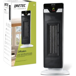 Електричний обігрівач Imetec Eco Ceramic Diffusion: керамічний нагрівач з 6 режимами та таймером
