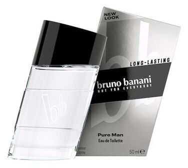 Чоловіча туалетна вода Bruno Banani Pure, 50 мл