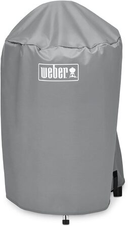 Чохол для гриля Weber Ø47 см, водонепроникний, захист від УФ, дихаючий, для вугільного гриля, з липучкою, сірий