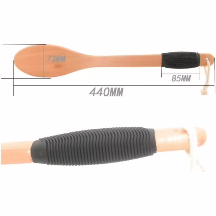 Lady Body Scrub Brushes for Women and Men, Horsehair Bath Brushes with Long Handle Bath Scrubber