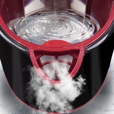 Електричний чайник Duronic EK30 BK: 3000 Вт, регулювання температури, 1.5 л, антинакип, LED-індикатор, Warmhaltefunktion, чорний/білий