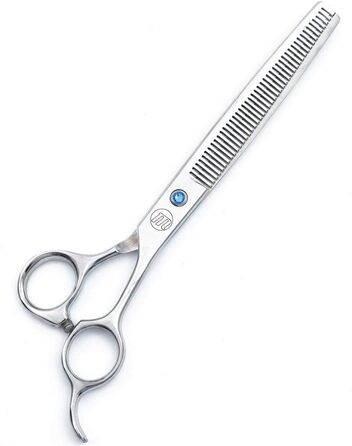 Набір професійних ножиць для грумінгу собак Moontay 7 дюймів (3 ножиці): вигнуті, прямі, розріджувачі