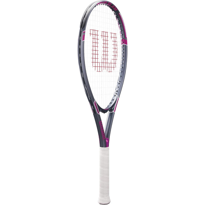 Тенісний ракетка Wilson Tour Slam для дорослих. Розмір ручки 3 - 4 3/8' зелено/чорний (Розмір ручки 2 - 4 1/4', рожевий / сірий)