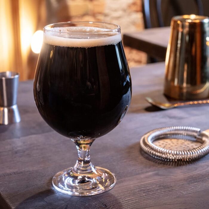 Набір склянок Krosno Dunkel Stout 500 мл (6 шт.) - Elite Collection | Для дому та свят | Склянка для пива 500 мл