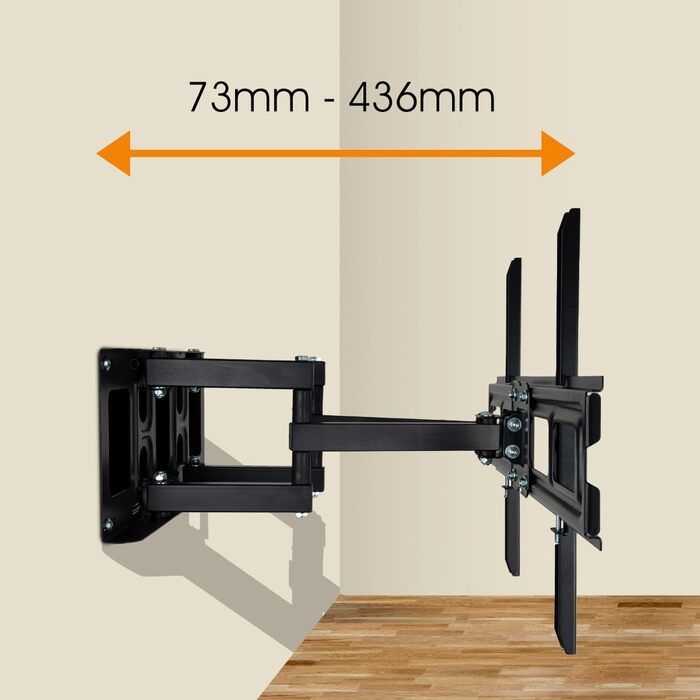 Настінне кріплення для телевізора myWall HF19L 32-70
