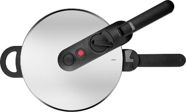 Швидкозварювальна скороварка ZWILLING EcoQuick II, 6 л, Ø 22 см, нержавіюча сталь 18/10, для всіх типів плит, індукція