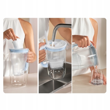 Фільтральний глечик Brita Glass, 2,5 л, прозорий