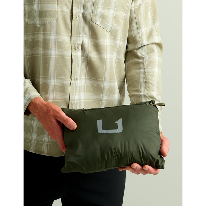 Жилет HUK Scale для чоловіків, утеплений, з DWR просоченням, для риболовлі (XXL, Zypressenlandung)