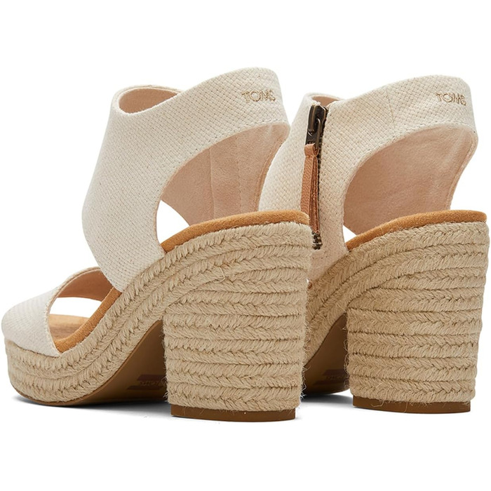 Босоніжки TOMS Majorca на платформі, натуральна шкіра, 42.5 EU