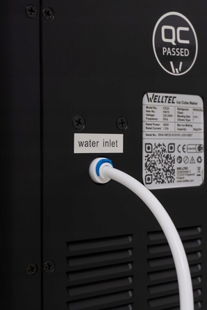 Льодогенератор Welltec ICE20 Pro, чорний, 380 Вт