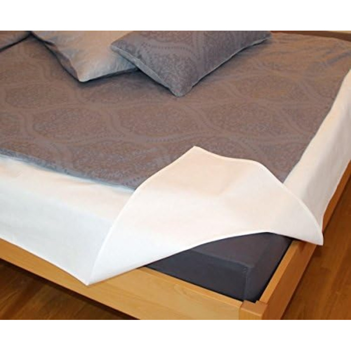 Allsana Sensitive Care Travel Blanket 180x260 cm, white, Dust Mite Protection, allergen-tight