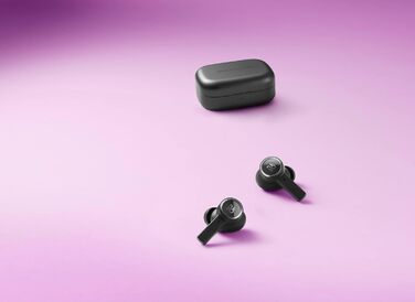 Bang & Olufsen Beocom EX UC: Бездротові Bluetooth навушники з активним шумозаглушенням (чорний антрацит) + донгл та зарядний кейс