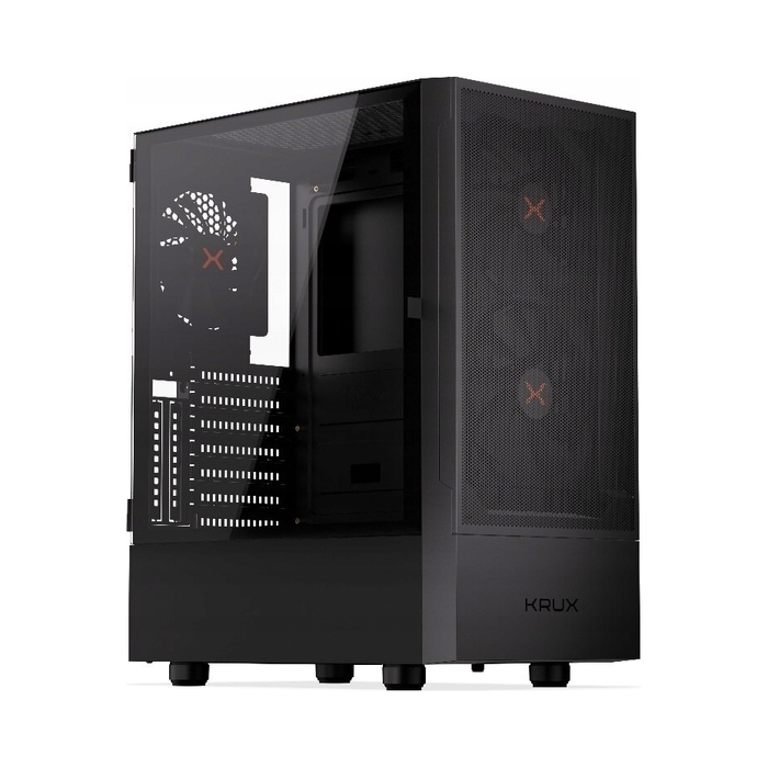 Корпус для ПК Krux Nadir Midi Tower ATX, вікно, чорний
