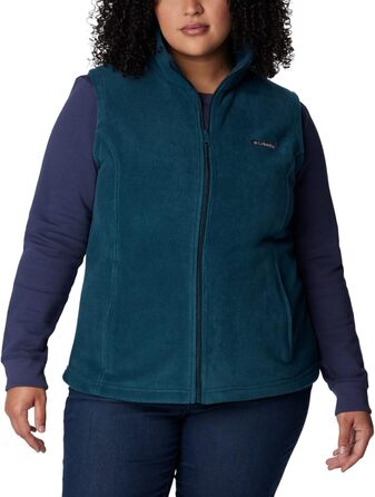 Жіночий жилет Columbia Benton Springs Plus Size з флісу, XXL, Night Wave