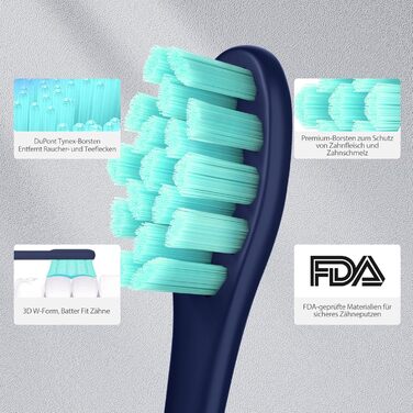 Oclean Find Duo Set: електрична зубна щітка 2 шт. з 5 режимами, акумулятор до 180 днів, водонепроникна (IPX7), рожевий & блакитний