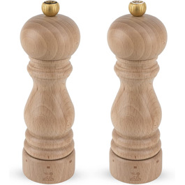 Набір для перцю та солі Peugeot Paris u'Select, 18 см - 6 ступенів помелу, механізм Zirlion, дерево PEFC, Made in France