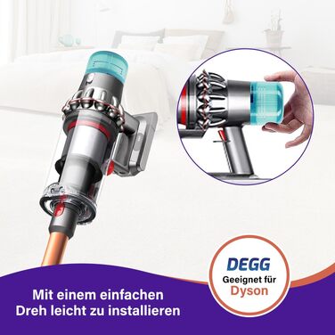 Фільтр HEPA для пилососа Dyson V11 та V15, комплект 2 шт. — Запасний HEPA-фільтр DEGG