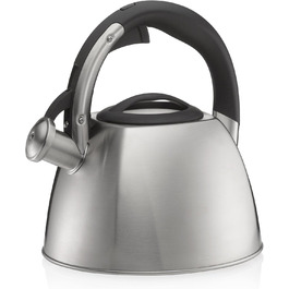Ке́тель Kela VITUS з індукційним дном, 2.4л, нержавіюча сталь, для всіх плит, з безпечним відкриванням кришки, чайник (сріблястий матовий)