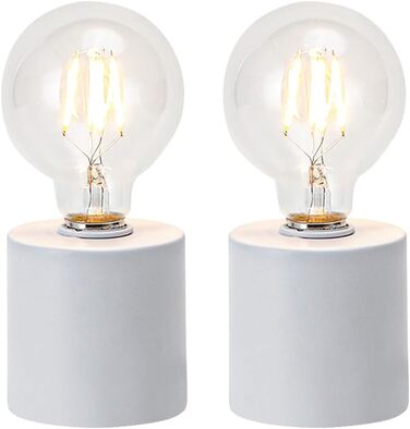 Настільні лампи JHY DESIGN, 2 шт., металеві, бездротові, на батарейках, 20 см, декоративні, сферичні, для спальні, вечірки, саду, дому, вітальні