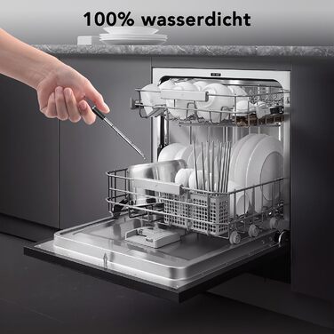 Бездротовий термометр для м'яса з Wi-Fi, LCD-базою та Bluetooth, ±0,5°C, BF-70