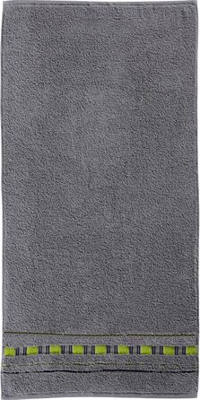 Набір рушників Erwin Müller Frottier, 100% бавовна, 500 г/м², зелено-сірий колір, One Size