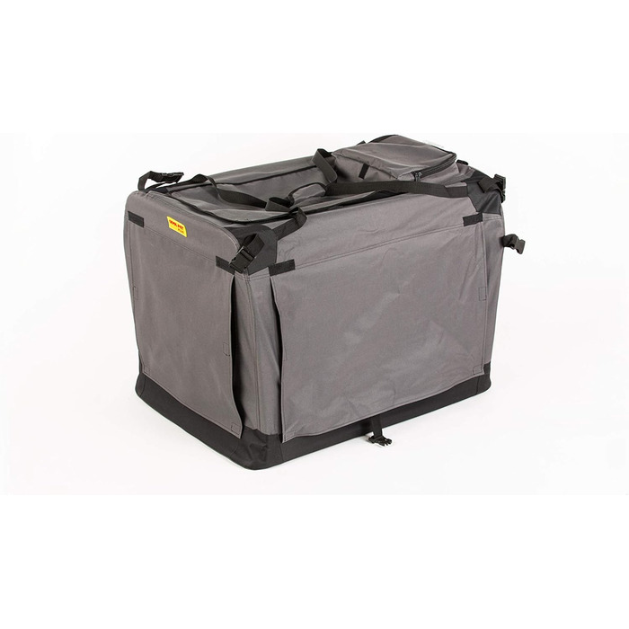 Кія для собак, переноска для собак, вольєр для собак 122x79x99 см (сірий)