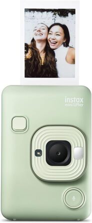 INSTAX Mini LiPlay 2: гібридна цифрова камера, колір м'ятно-зелений