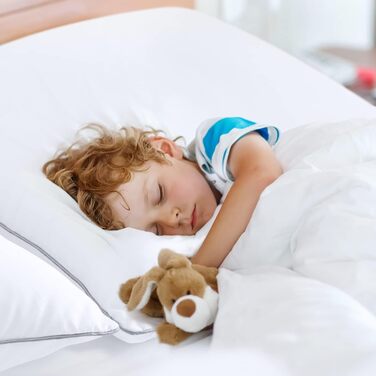 BedStory Pillows 80x80 Adjustable Fiber Filling, Pillow 2-Pack with High-Quality Microfiber Filling 1500g x 2, Washable and Soft Bed Pillow Sleeping Pillow Sofa Pillow Side Sleeper Pillow 80x80cm