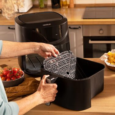 Cecotec Hot Air Fryer Cecofry Absolute 7600, 7.6 L, 2000 W, digital and compact, PerfectCook technology, adjustable temperature and time, touchpad, 8 modes