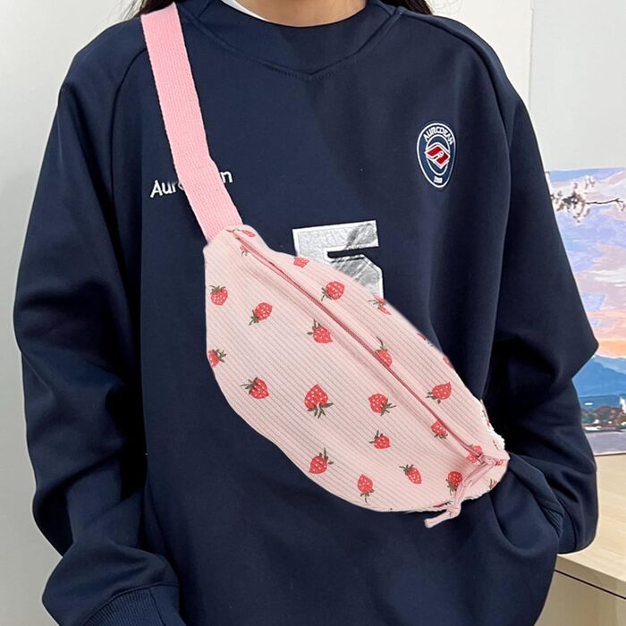 Жіноча поясна сумка з корду, через плече, регульований ремінь, модна, спортивна, для відпочинку, зелена, кросбоді для жінок та чоловіків