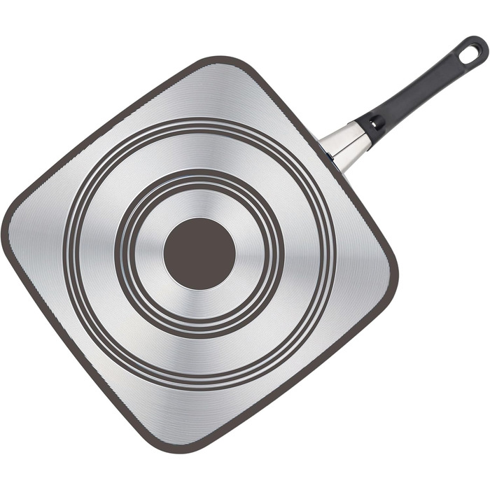 Grill сковорода Farberware з антипригарним покриттям 28.9 см чорна