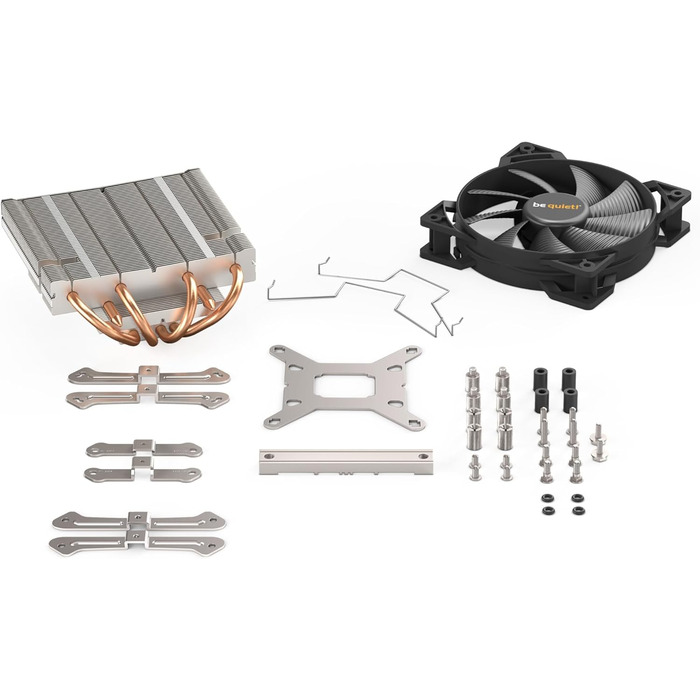 Кулер для CPU be quiet! Shadow Rock LP, 160W TDP, 135mm вентилятор, Heatpipe Direct Touch, 4x 6mm Heatpipes, Slim Design