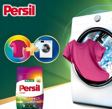 Пральний порошок Persil Color Deep Clean для кольорових речей, 4,4 кг (80 прань)