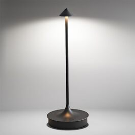 Світлодіодний настільний світильник Leomix акумуляторний, димований, водонепроникний IP54, чорний - 1 шт.