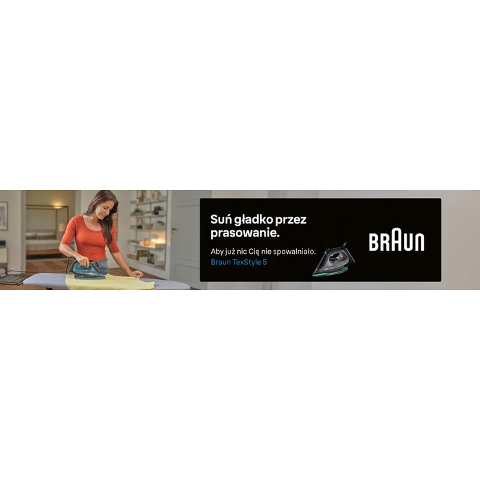Парова праска Braun TexStyle 5 SI5277GR FreeGlide 3D, 220 г/хв, 2700 Вт