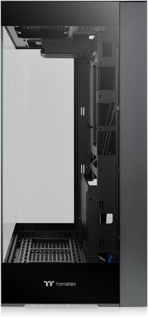Корпус для ПК Thermaltake CTE Black E550 TG, ATX/E-ATX, двокамерний дизайн, загартоване скло, підтримка радіаторів до 420 мм, оптимізований повітряний потік