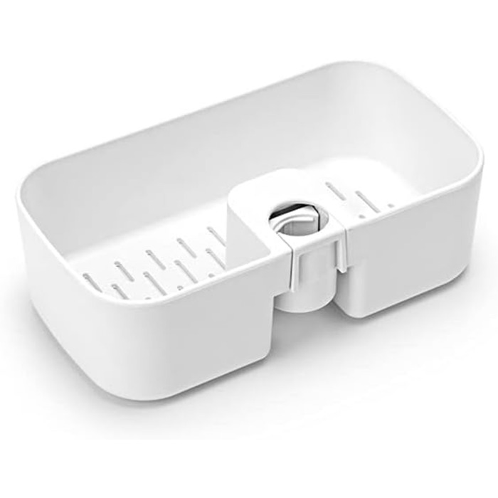 Полиці для душу Brabantia Renew, біла, органайзер для ванної кімнати