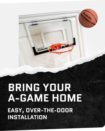 SKLZ Pro Mini баскетбольний кошик - ігровий кошик для дому з м'ячем, SKLZ Pro Mini Hoop
