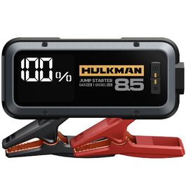 Пусковий пристрій (бустер) HULKMAN Alpha85 2000A 20000mAh для автомобіля, портативний літієвий стартер для бензинових двигунів до 8.5л та дизельних до 6л