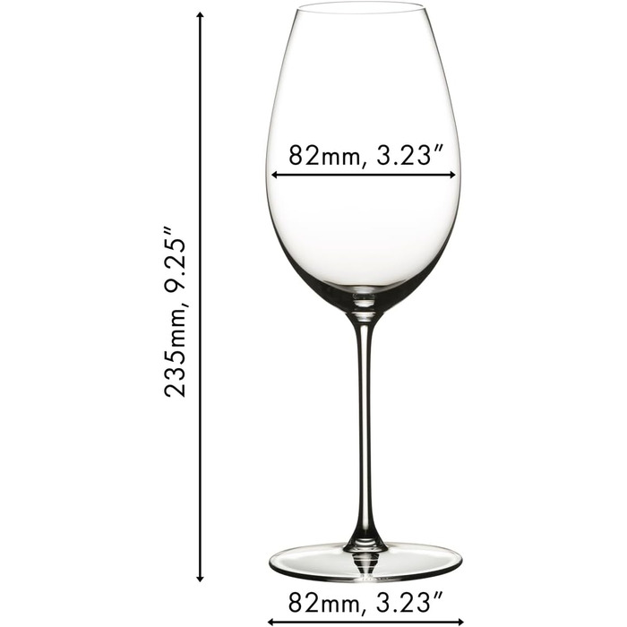 Бокали для вина Riedel Veritas Coupe Moscato 2 шт, 240 мл, білі (Sauvignon)