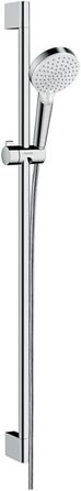 Hansgrohe Crometta Shower Set, 0.65 m, water-saving, White/Chrome (0.90m Set)
