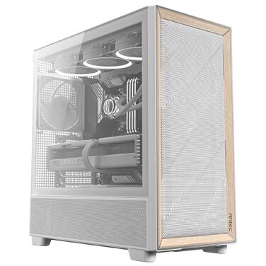 Корпус для ПК Antec Flux Midi Tower, чорний/білий, Gaming Case