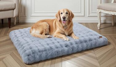 Крісло-лежанка для собак BingoPaw: великі, середні породи, водонепроникне, знімне, неслизьке, 90x60x10 см (3XL: 130x110x12 см, сірий)