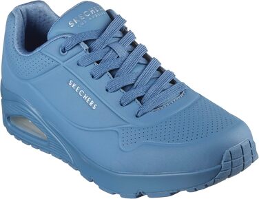 Черевики Skechers Uno Rugged Fall Air для жінок, синього кольору, розмір 42 EU, матеріал Durabuck та сітка