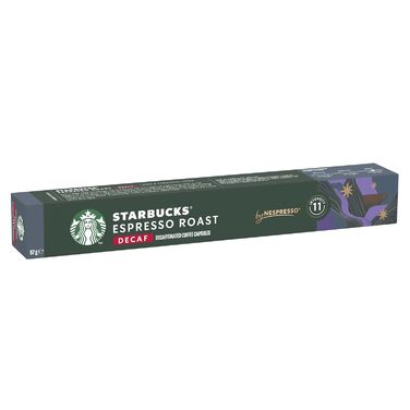 Капсули для кави Espresso Roast Decaf від Starbucks, темна обсмажка, капсули 8 x 10 (80 капсул)