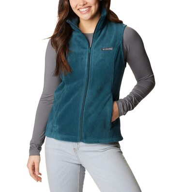 Жіночий жилет Columbia Benton Springs Plus Size з флісу, XXL, Night Wave